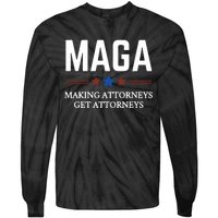 Making Attorneys Get Attorneys Maga Tie-Dye Long Sleeve Shirt