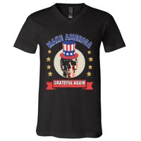 Make America Grateful Again V-Neck T-Shirt