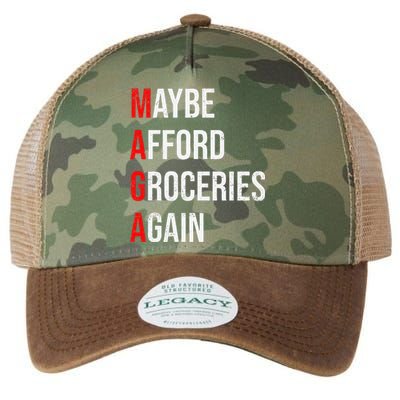 Maybe Afford Groceries Again Election Legacy Tie Dye Trucker Hat