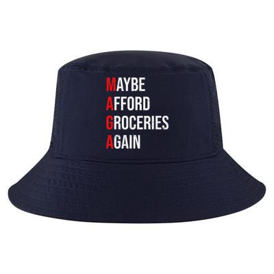 Maybe Afford Groceries Again Election Cool Comfort Performance Bucket Hat