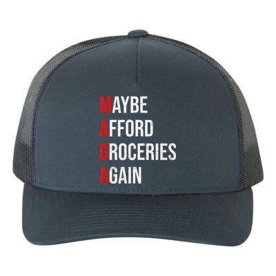 Maybe Afford Groceries Again Election Yupoong Adult 5-Panel Trucker Hat