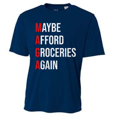 Maybe Afford Groceries Again Election Cooling Performance Crew T-Shirt