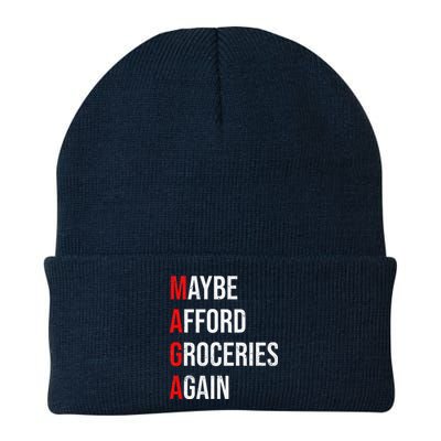 Maybe Afford Groceries Again Election Knit Cap Winter Beanie