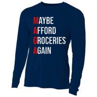 Maybe Afford Groceries Again Election Cooling Performance Long Sleeve Crew