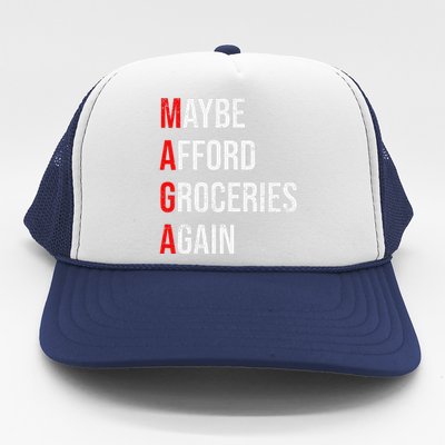 Maybe Afford Groceries Again Election Trucker Hat