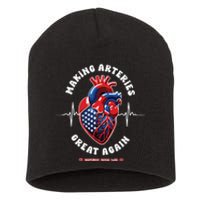 Making Arteries Great Again Cardiac Cath Lab Short Acrylic Beanie