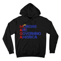 Morons Are Governing America Funny Trump 2024 Hoodie