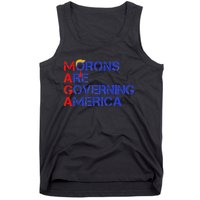 Morons Are Governing America Funny Trump 2024 Tank Top