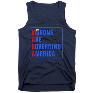 Morons Are Governing America Funny Trump 2024 (5) Tank Top