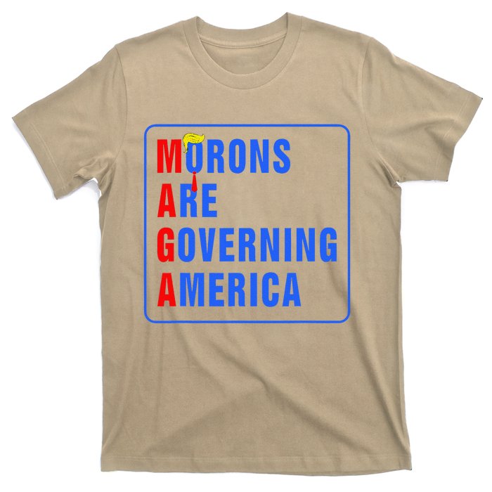 Morons Are Governing America Funny Trump 2024 (5) T-Shirt