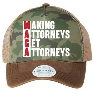 Making Attorneys Get Attorneys Maga Legacy Tie Dye Trucker Hat