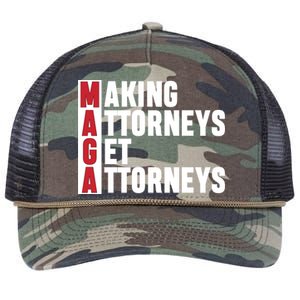 Making Attorneys Get Attorneys Maga Retro Rope Trucker Hat Cap