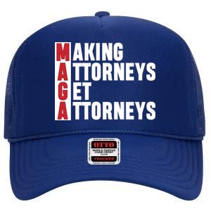 Making Attorneys Get Attorneys Maga High Crown Mesh Back Trucker Hat