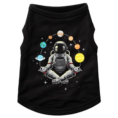 Meditating Astronaut Galaxy Spaceman Astronomer Doggie Tank