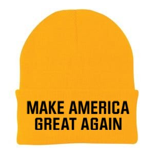 Make America Great Again President Trump Patriotic Knit Cap Winter Beanie