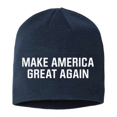 Make America Great Again President Trump Patriotic Sustainable Beanie