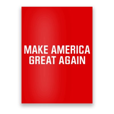 Make America Great Again President Trump Patriotic Poster