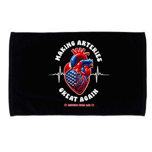 Making Arteries Great Again Cardiac Cath Lab Microfiber Hand Towel