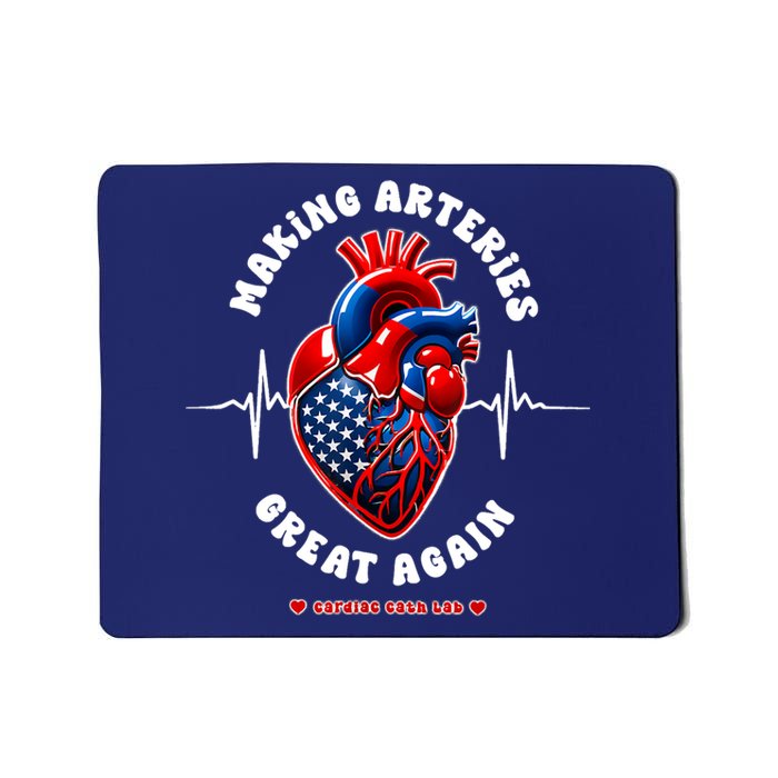 Making Arteries Great Again Cardiac Cath Lab Mousepad