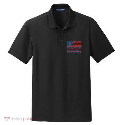 Morons Are Governing America Political Satire Dry Zone Grid Polo