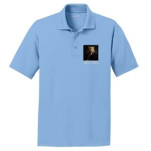 Make Ameowica Great Again Funny Donald Trump Cat Meme PosiCharge RacerMesh Polo