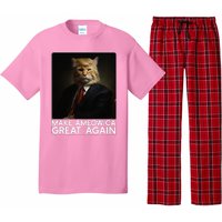 Make Ameowica Great Again Funny Donald Trump Cat Meme Pajama Set