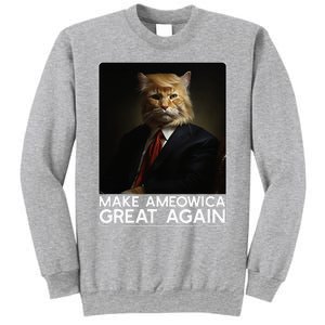 Make Ameowica Great Again Funny Donald Trump Cat Meme Sweatshirt