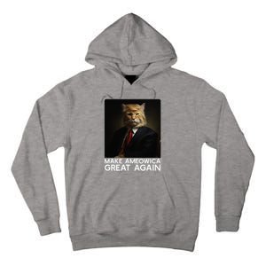 Make Ameowica Great Again Funny Donald Trump Cat Meme Tall Hoodie