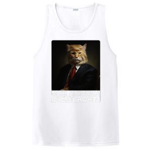 Make Ameowica Great Again Funny Donald Trump Cat Meme PosiCharge Competitor Tank