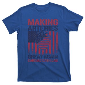 Making Arteries Great Again Cardiac Cath Lab Funny Trump Gift T-Shirt