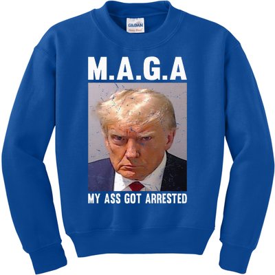 My Ass Got Arrested Kids Sweatshirt