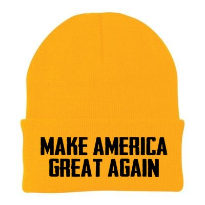 Make America Great Again President Trump Patriotic Knit Cap Winter Beanie