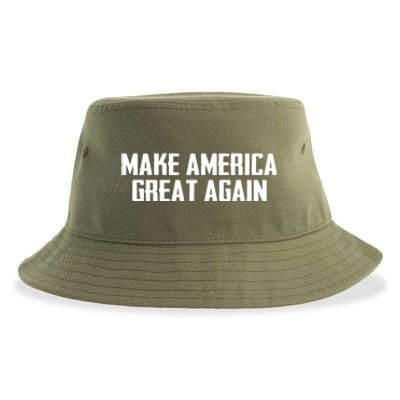 Make America Great Again President Trump Patriotic Sustainable Bucket Hat