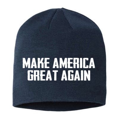 Make America Great Again President Trump Patriotic Sustainable Beanie