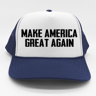 Make America Great Again President Trump Patriotic Trucker Hat