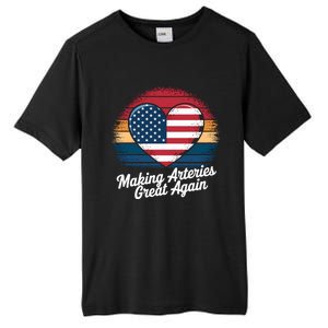 Making Arteries Great Again Cardiac Cath Lab Nurses Gift Tall Fusion ChromaSoft Performance T-Shirt