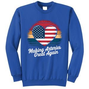 Making Arteries Great Again Cardiac Cath Lab Nurses Gift Sweatshirt