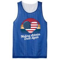 Making Arteries Great Again Cardiac Cath Lab Nurses Gift Mesh Reversible Basketball Jersey Tank