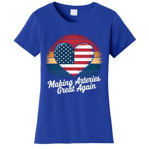 Making Arteries Great Again Cardiac Cath Lab Nurses Gift Women's T-Shirt