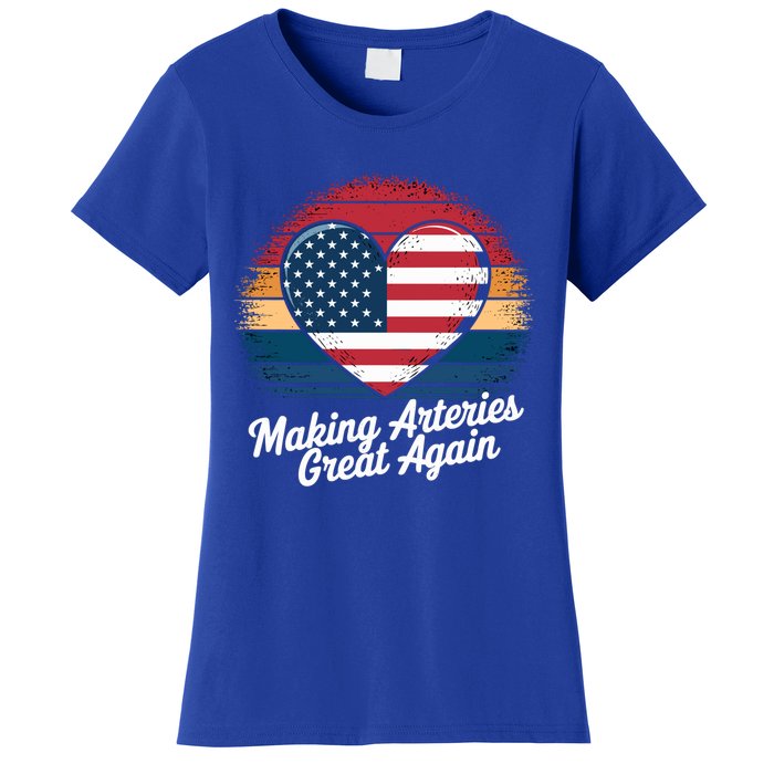 Making Arteries Great Again Cardiac Cath Lab Nurses Gift Women's T-Shirt