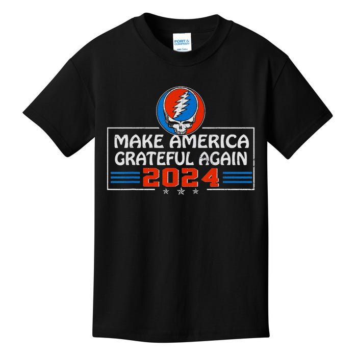 Make America Grateful Again 2024 Kids T-Shirt