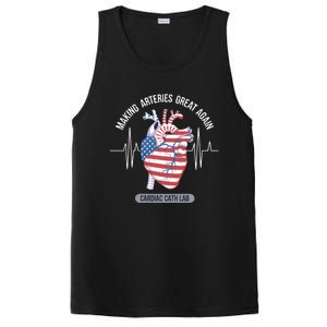 Making Arteries Great Again Cardiac Cath Lab Meaningful Gift PosiCharge Competitor Tank