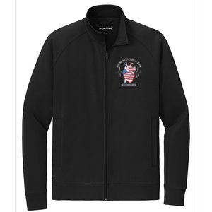 Making Arteries Great Again Cardiac Cath Lab Meaningful Gift Stretch Full-Zip Cadet Jacket