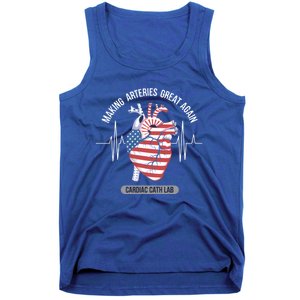 Making Arteries Great Again Cardiac Cath Lab Meaningful Gift Tank Top