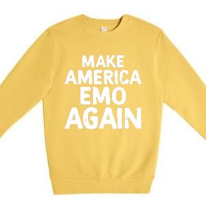 Make America Goth Again Funny Goth Premium Crewneck Sweatshirt