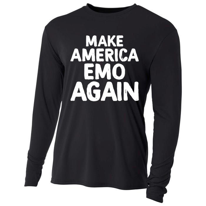 Make America Goth Again Funny Goth Cooling Performance Long Sleeve Crew