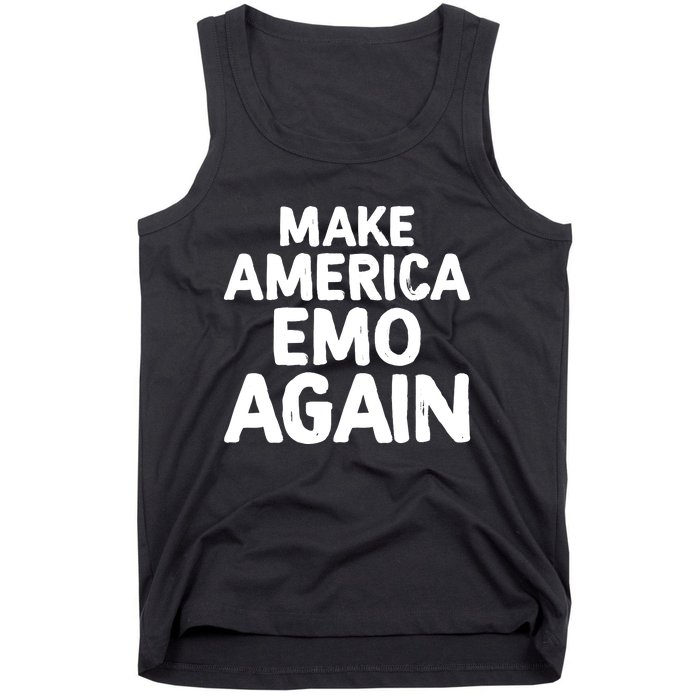 Make America Goth Again Funny Goth Tank Top