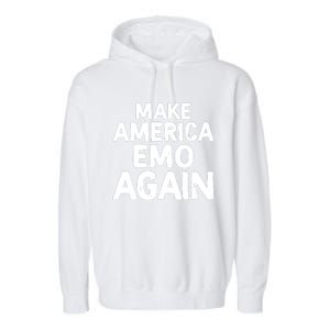 Make America Goth Again Funny Goth Garment-Dyed Fleece Hoodie