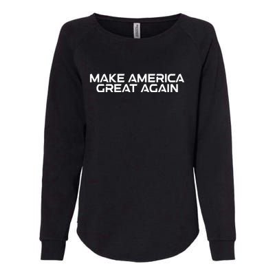 Make America Great Again President Trump Patriotic Womens California Wash Sweatshirt