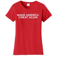 Make America Great Again President Trump Patriotic Women's T-Shirt